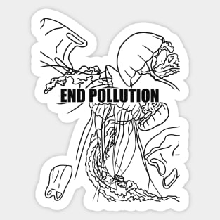 End Pollution Sticker